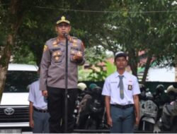 Kapolres Luwu Utara GOES TO SCHOOL, Pimpin Upacara Hingga Minta Guru Razia Ponsel Siswa