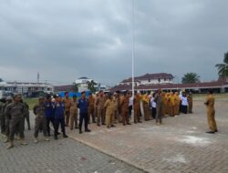 Camat Tomoni Pimpin Apel Pagi, Perkuat Disiplin dan Sinergi Aparatur