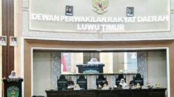 Wabup Puspawati Serahkan Ranperda Perubahan APBD 2026 ke DPRD Lutim