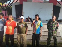 HUT ke-81 RI di Desa Solo Semakin Semarak, Kepala Desa Buka Turnamen Antar Dusun