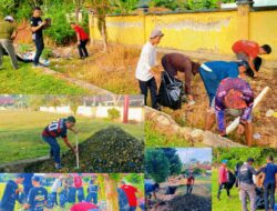Gotong Royong Antar Desa Warnai Pelaksanaan Jumat Bersih Juara di Desa Solo