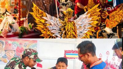 Kreativitas SDN 183 Buyuntana Bersinar di Lomba Sepeda Hias Tomoni