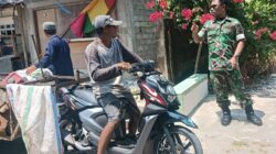 Babinsa Koramil Mangkutana Ajak Warga Tingkatkan Kewaspadaan