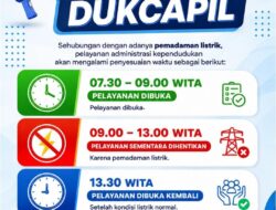Pemadaman Listrik, Dukcapil Luwu Timur Sesuaikan Waktu Pelayanan