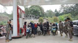 Satpol PP dan Disdagkop-UMKP Luwu Timur Pantau Ketersediaan BBM di SPBU Wasuponda dan Matompi