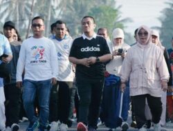 Safari SSJ Bergulir ke Angkona, Warga Antusias Ikuti Jalan Santai dan Senam