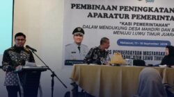 PMD Lutim Tingkatkan Kapasitas Aparatur Desa untuk Wujudkan Pelayanan Berkualitas