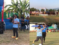 KKN Cup III Desa Pongkeru Semarak, Anggota DPRD Luwu Timur Firman Udding Dorong Sportivitas Generasi Muda
