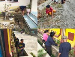 Jumat Bersih Juara Kembali Digelar di Rantemario, Kades Roni Pattinama Dorong Gotong Royong Warga