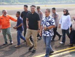 Bupati Irwan Sambut Kapolres Baru AKBP Irwan Kurnadi di Sorowako