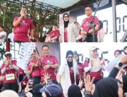 Roadshow SSJ Berlanjut di Nuha, Warga Sorowako Bergerak Sehat Sambil Jaga Lingkungan