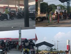 Antrean Pertalite di SPBU Pancakarsa Mulai Tertib, Warga Terbantu Pengawasan Satpol PP Lutim