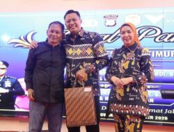 Wakil Ketua I DPRD Lutim Jihadin Paruge Hadiri Kenal Pamit Kapolres di Sorowako