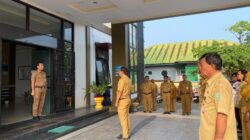Sekcam Angkona Pimpin Apel Pagi, Perkuat Kedisiplinan dan Kesiapan Aparatur