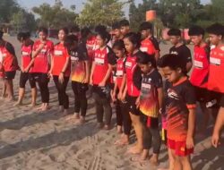 Atlet PB Champion Makassar Jalani Latihan di Pantai Bosowa, Tingkatkan Fisik dan Kelincahan