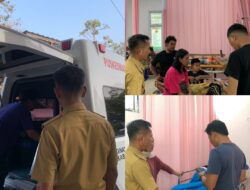 Darwin HD Pantau Kondisi Siswa di Tiga Puskesmas, Sebagian Dirujuk ke RSUD I Lagaligo