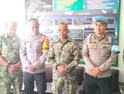 HUT ke-81 TNI, Polsek Enrekang Sambangi Koramil 1419-02 dan Perkuat Sinergitas TNI-Polri”