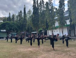 Kodim 1419/Enrekang Rutin Gelar Latihan Pencak Silat Militer