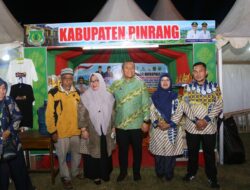 Usai Buka Pekan Expo K-UMKM Sulsel, Bupati bersama Wabup Lutim Sapa Peserta Pameran