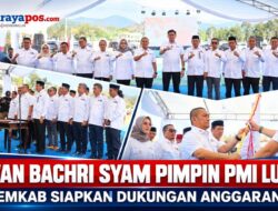 Irwan Bachri Syam Pimpin PMI Lutim, Pemkab Siapkan Dukungan Anggaran‎