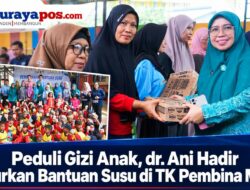 Peduli Gizi Anak, dr. Ani Hadir Salurkan Bantuan Susu di TK Pembina Malili