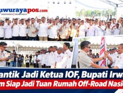 Dilantik Jadi Ketua IOF, Bupati Irwan: Lutim Siap Jadi Tuan Rumah Off-Road Nasional