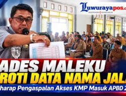 Kades Maleku Soroti Data Nama Jalan, Berharap Pengaspalan Akses KMP Masuk APBD 2027