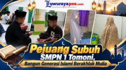 Pejuang Subuh SMPN 1 Tomoni, Bangun Generasi Islami Berakhlak Mulia