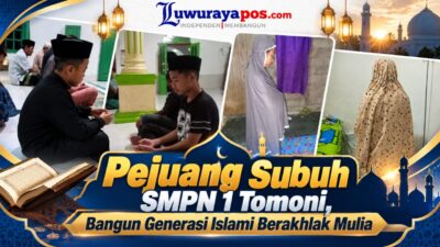 Pejuang Subuh SMPN 1 Tomoni, Bangun Generasi Islami Berakhlak Mulia