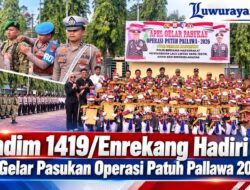 ‎Dandim 1419/Enrekang Hadiri Apel Gelar Pasukan Operasi Patuh Pallawa 2026