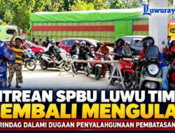 Antrean SPBU Luwu Timur Kembali Mengular, Koperindag Dalami Dugaan Penyalahgunaan Pembatasan BBM