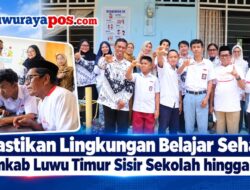Pastikan Lingkungan Belajar Sehat, Pemkab Luwu Timur Sisir Sekolah hingga SLB