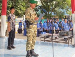 ‎Pimpin Upacara Sumpah Pemuda di SMAN 4 Luwu Timur, Lettu Czi George Ronal Bita Ajak Pelajar Perkuat Nasionalisme