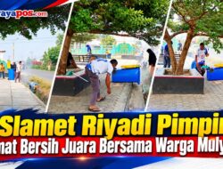 Slamet Riyadi Pimpin Jumat Bersih Juara Bersama Warga Mulyasri