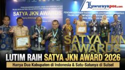 Hanya Dua Kabupaten di Indonesia dan Satu-Satunya di Sulsel, Lutim Raih Satya JKN Award 2026