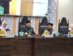 Wabup Lutim Hadiri Rapat Paripurna Bahas Ranperda RPJMD 2025–2029