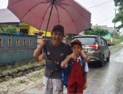 DPPKB Luwu Timur, Dorong Gerakan Ayah Mengantar anak Ke Sekolah Melalui GATI