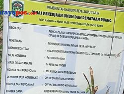 “ASAL  JADI” PENINGKATAN SISTEM PENYEDIAAN AIR MINUM (SPAM)  INTAKE DESA NON BLOK KECAMATAN  KALAENA