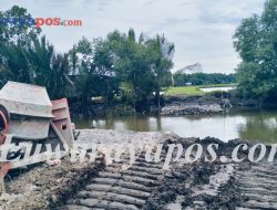 PETANI TAMBAK MINTA PENEGAK HUKUM PERIKSA PEMBANGUNAN 2 UNIT JEMBATAN TAMBAK DAN PENGERASAN JALAN TAMBAK DESA TABAROGE KEC.WOTU