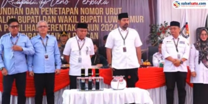 KPU LUWU TIMUR GELAR DEBAT PUBLIK PERTAMA PASLON BUPATI DAN WAKIL BUPATI LUWU TIMUR 2024 DI MAKASSAR