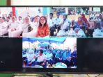 Pjs. Ketua PKK Lutim Ikuti Launching Posyandu Era Baru se-Sulsel Secara Virtual