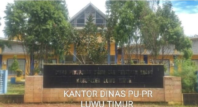 DUGAAN BELANJA FIKTIF DINAS PU.PR LUWU TIMUR TAHUN 2023