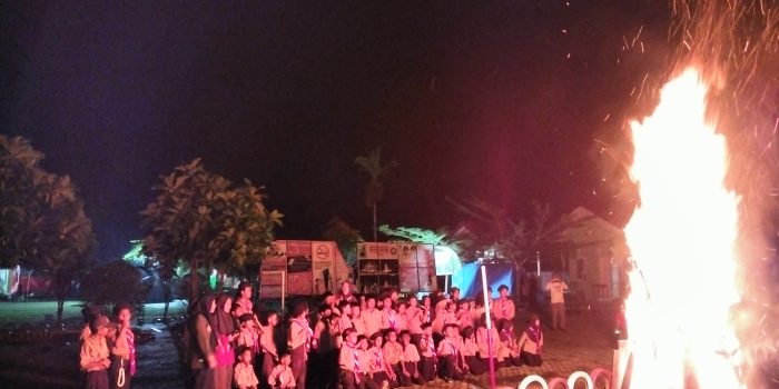 Gerakan Pramuka Gugus Depan SDN 128 Pepuro, Mengadakan Kegiatan Kemah Ceria