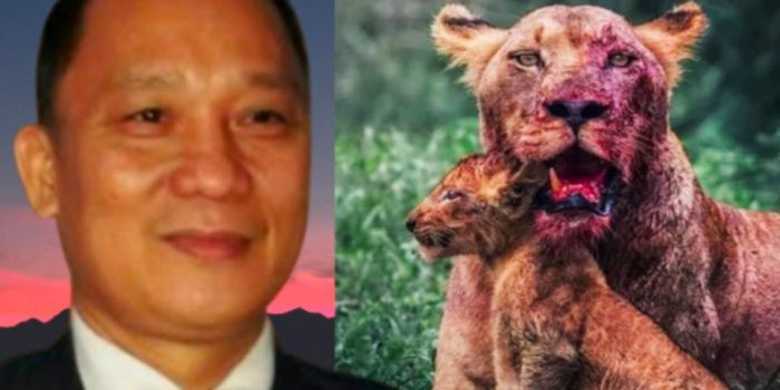 Seorang Pemimpin Sejati,Prinsip Kuat Wilson Lalengke Yang Seperti Induk Singa Berlumuran Darah dan Kehilangan Satu Taringnya demi Melindungi Anggotanya