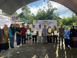 Redistribusi Tanah Sekitar 3.200 yang Tersebar di 10 Desa di Luwu Timur, Desa Ujung Baru Paling Pertama Selesai Sebanyak 800 Bidang