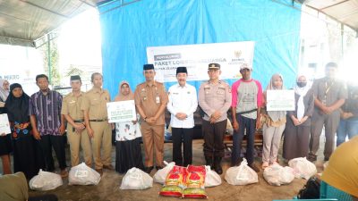 BAZNAS Luwu Timur Salurkan Paket Logistik Keluarga untuk 220 Cleaning Service