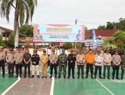 Natal 2024 dan Tahun Baru 2025, Polres Lutim Apel Gelar Pasukan
