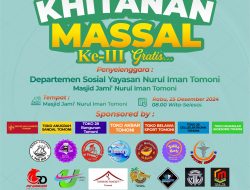 Di Mumentum Liburan Sekolah depsos Nurul Iman Tomoni Mengadakan Khitanan Massal Gratis