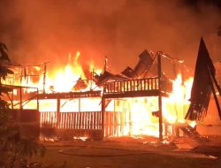Desa Sorowako Berduka 3 Rumah Warga Dilahap Sijago Merah