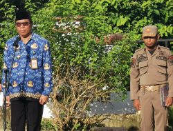 Camat Tomtim Tekankan Pentingnya Kompetensi dan Disiplin Aparat Pemerintah
